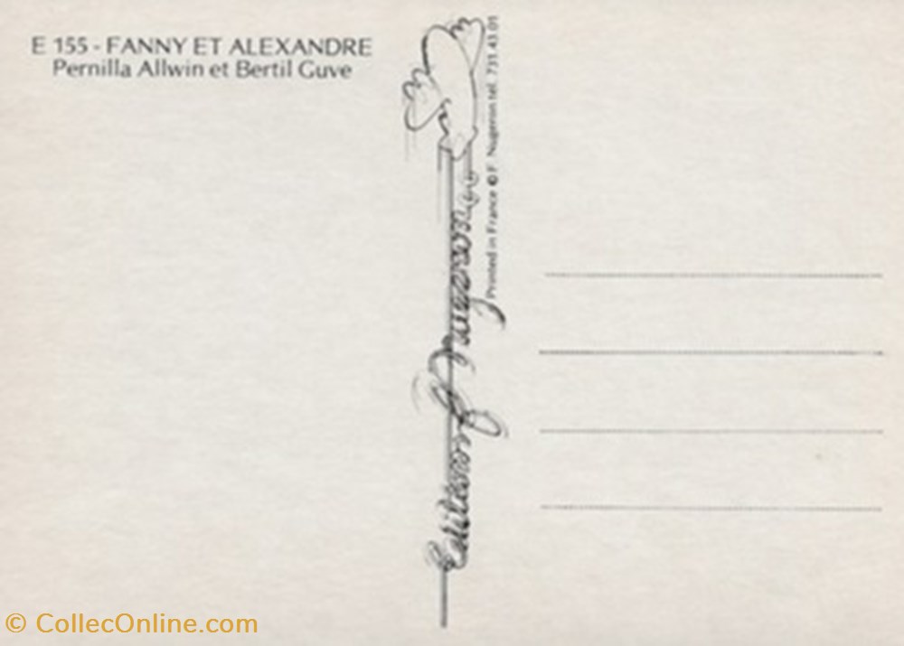 Fanny & Alexandre cartes postales autres fanny alexandre
