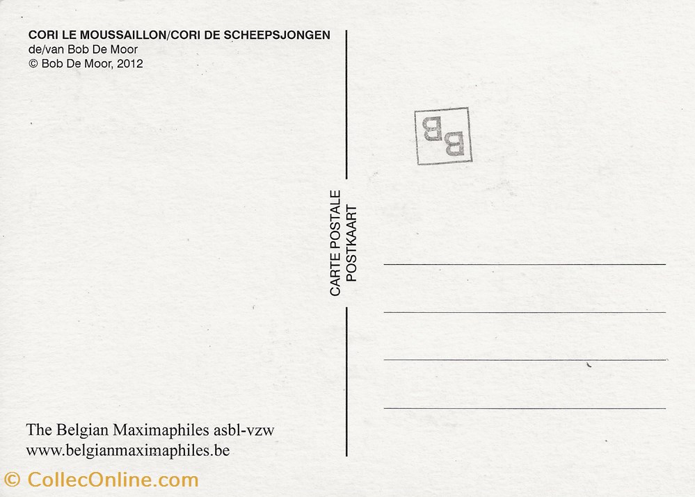 Cori le moussaillon cartes postales bande dessinee cori le moussaillon