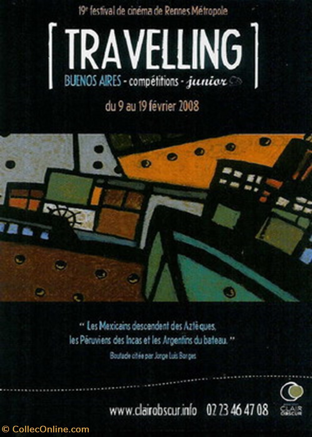 Rennes Festival de cinéma travelling junior 2008 cartes postales autres rennes festival de cinema travelling junior 2008