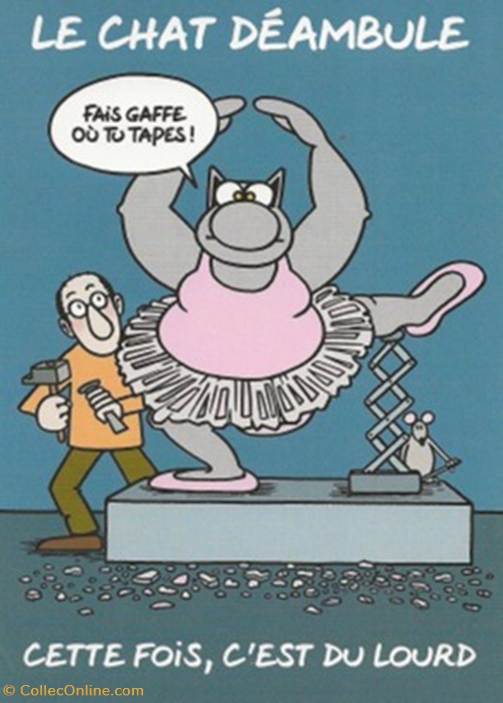 Le chat cartes postales bande dessinee le chat