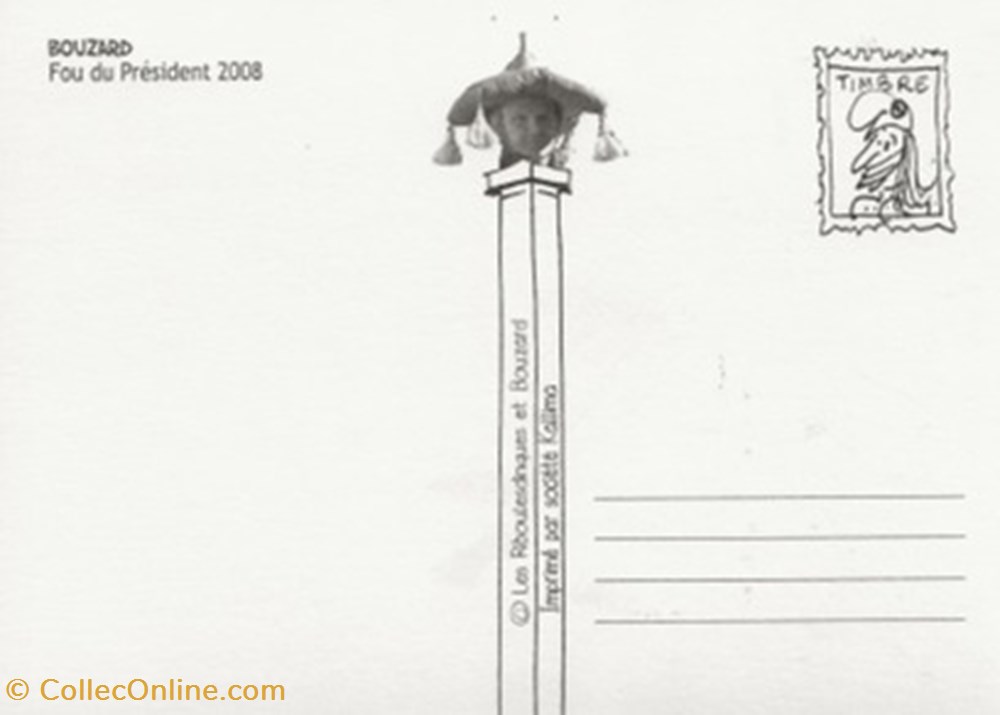 Burzet (07) 2008 cartes postales bande dessinee burzet 07 2008