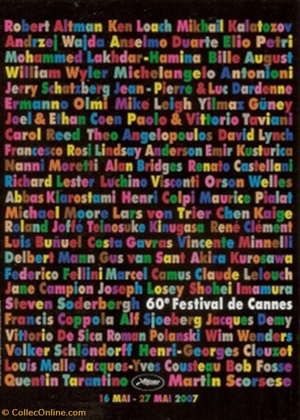 cartes postales autres cannes festival international du film 2007