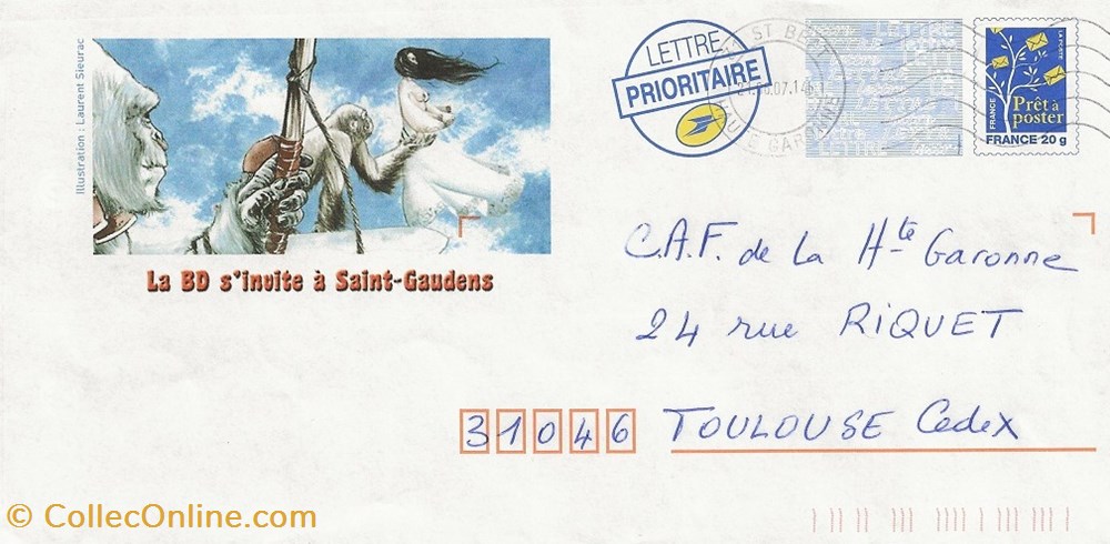 Z Prêt à Poster de Saint-Gaudens (31) 2007 timbres z pret a poster de saint gaudens 31 2007