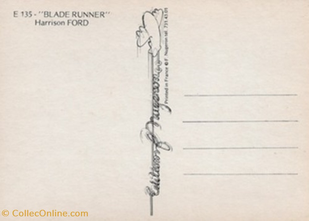 Blade runner cartes postales autres blade runner