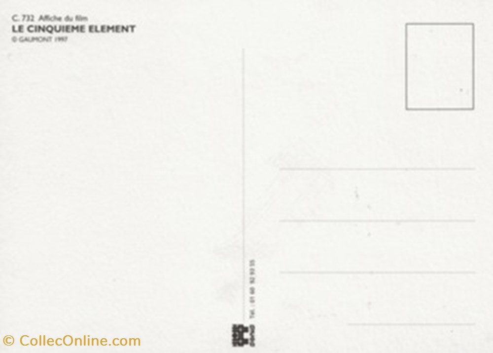 Le cinquième élément cartes postales autres le cinquieme element