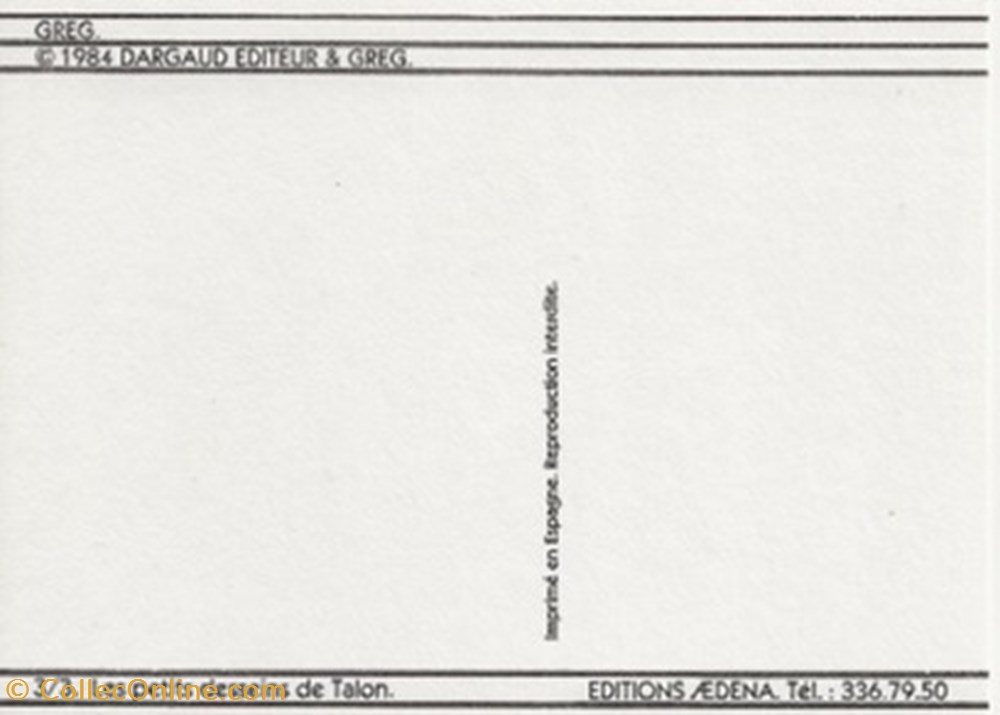 cartes postales bande dessinee achille talon