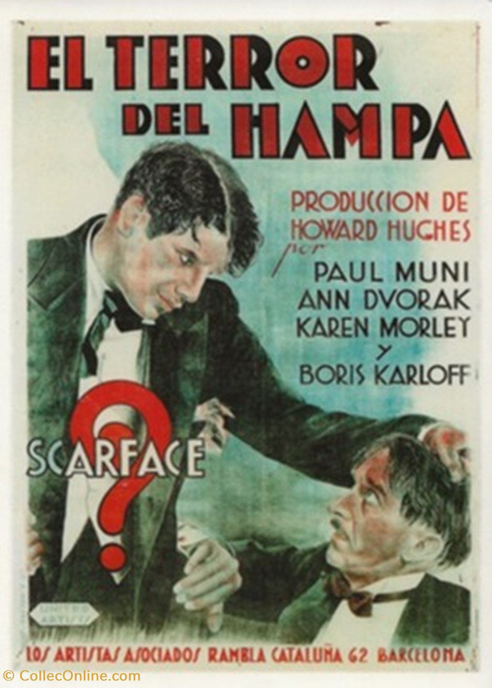 cartes postales autres el terror del hampa