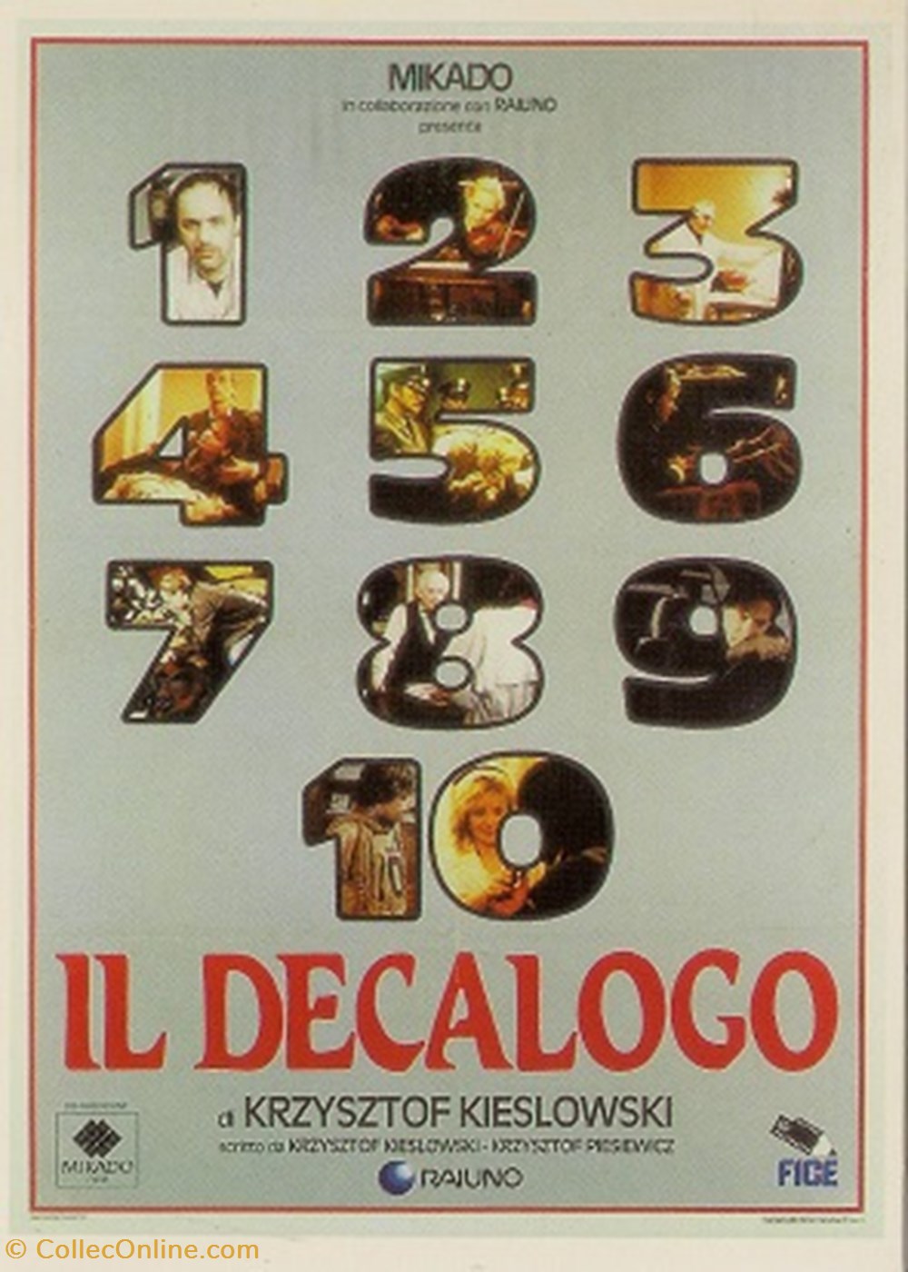 Il decalogo cartes postales autres il decalogo