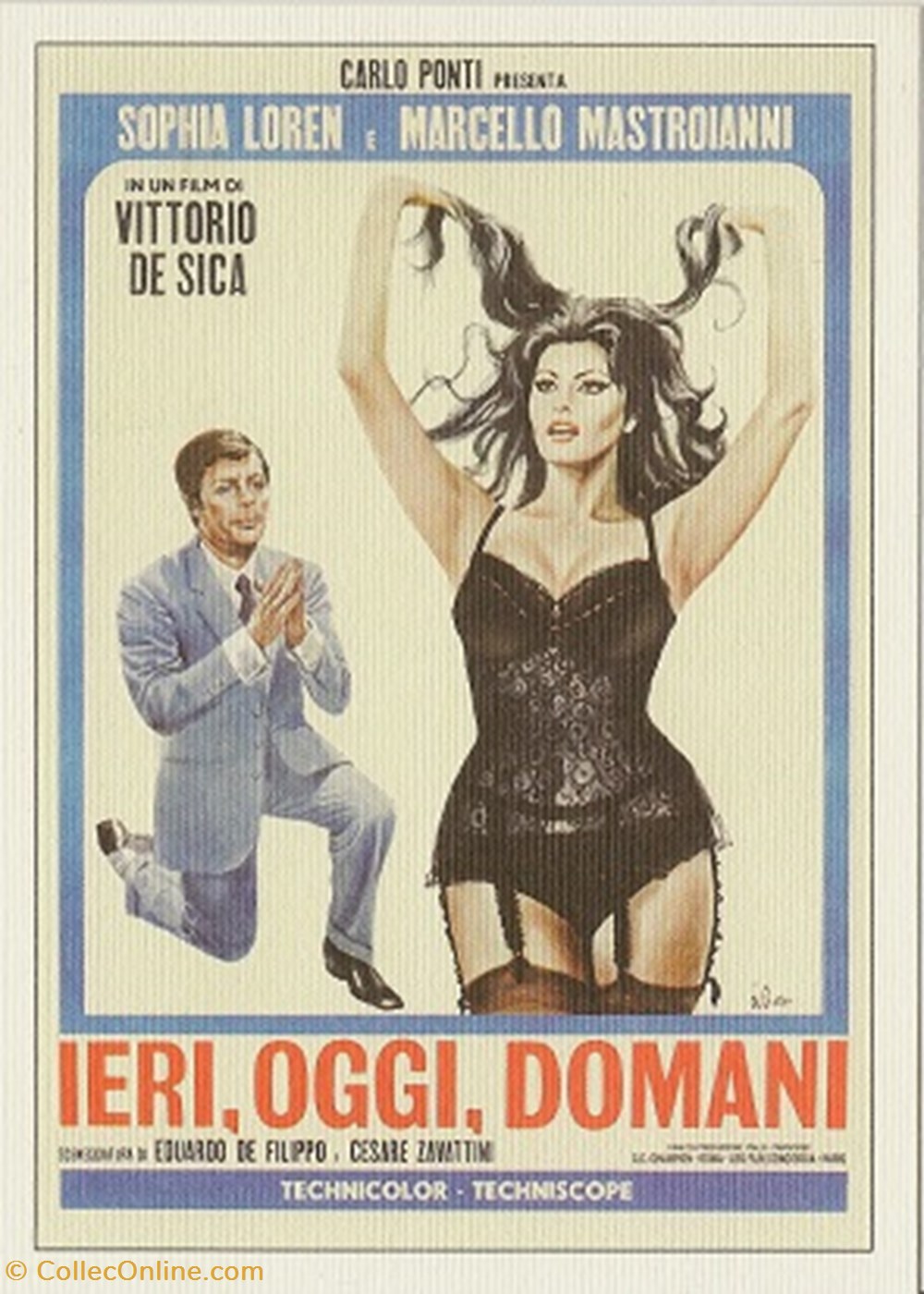 Ieri oggi domani cartes postales autres ieri oggi domani