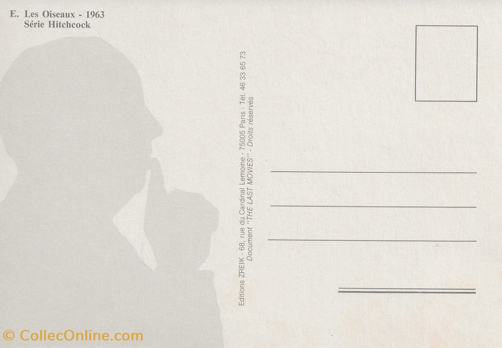 cartes postales autres the birds