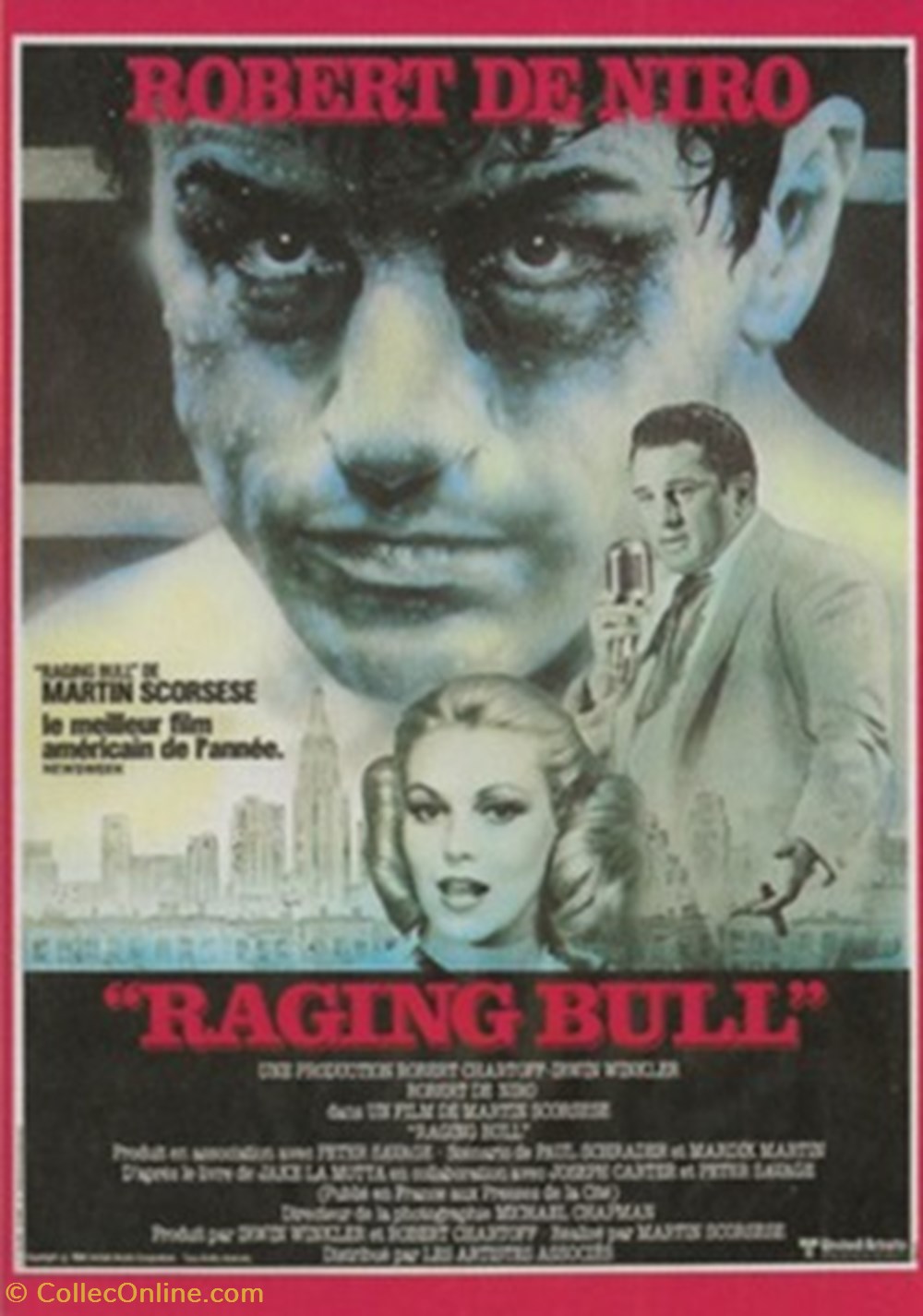 Raging bull cartes postales autres raging bull