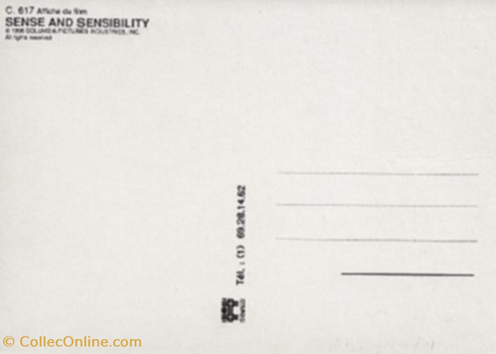 Sense and sensibility cartes postales autres sense and sensibility