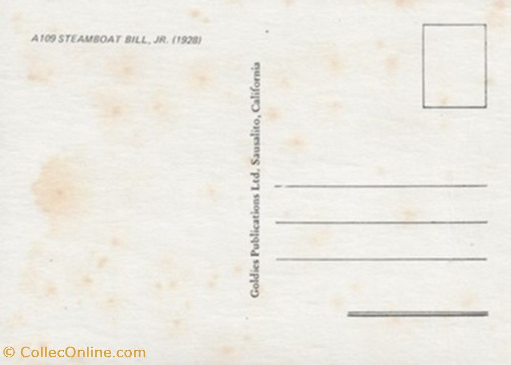 Steamboat Bill jr cartes postales autres steamboat bill jr