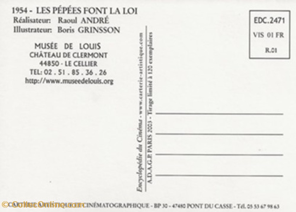 cartes postales autres les pepees font la loi