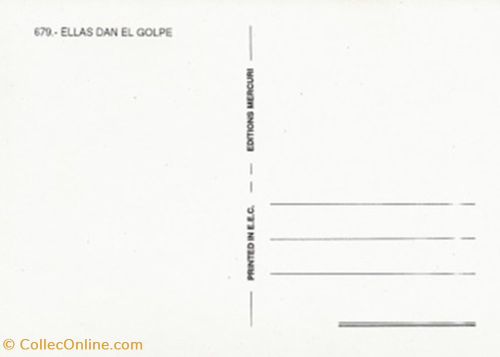 Ellas dan el golpe cartes postales autres ellas dan el golpe