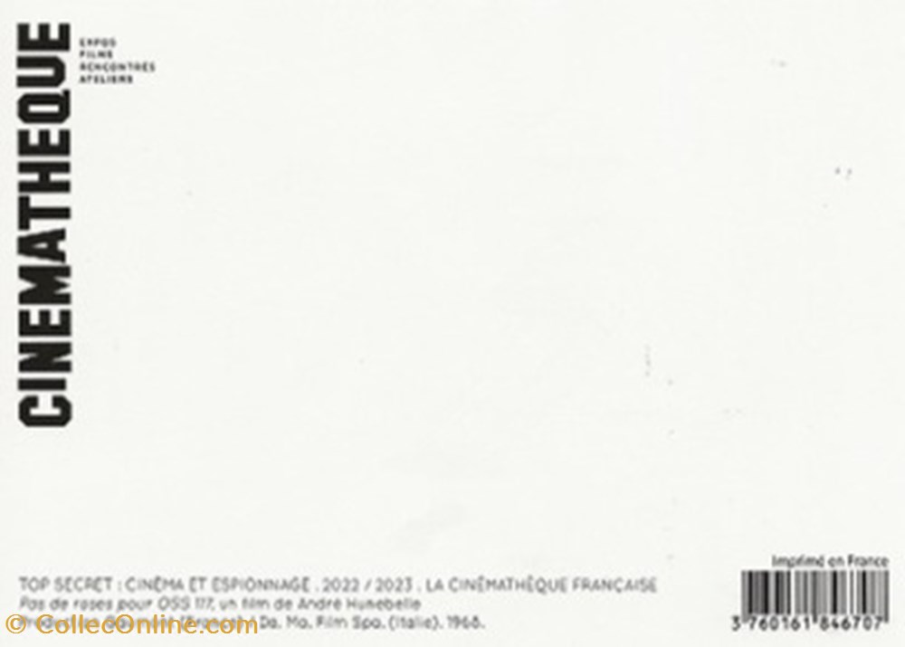 cartes postales autres pas de roses pour oss 117
