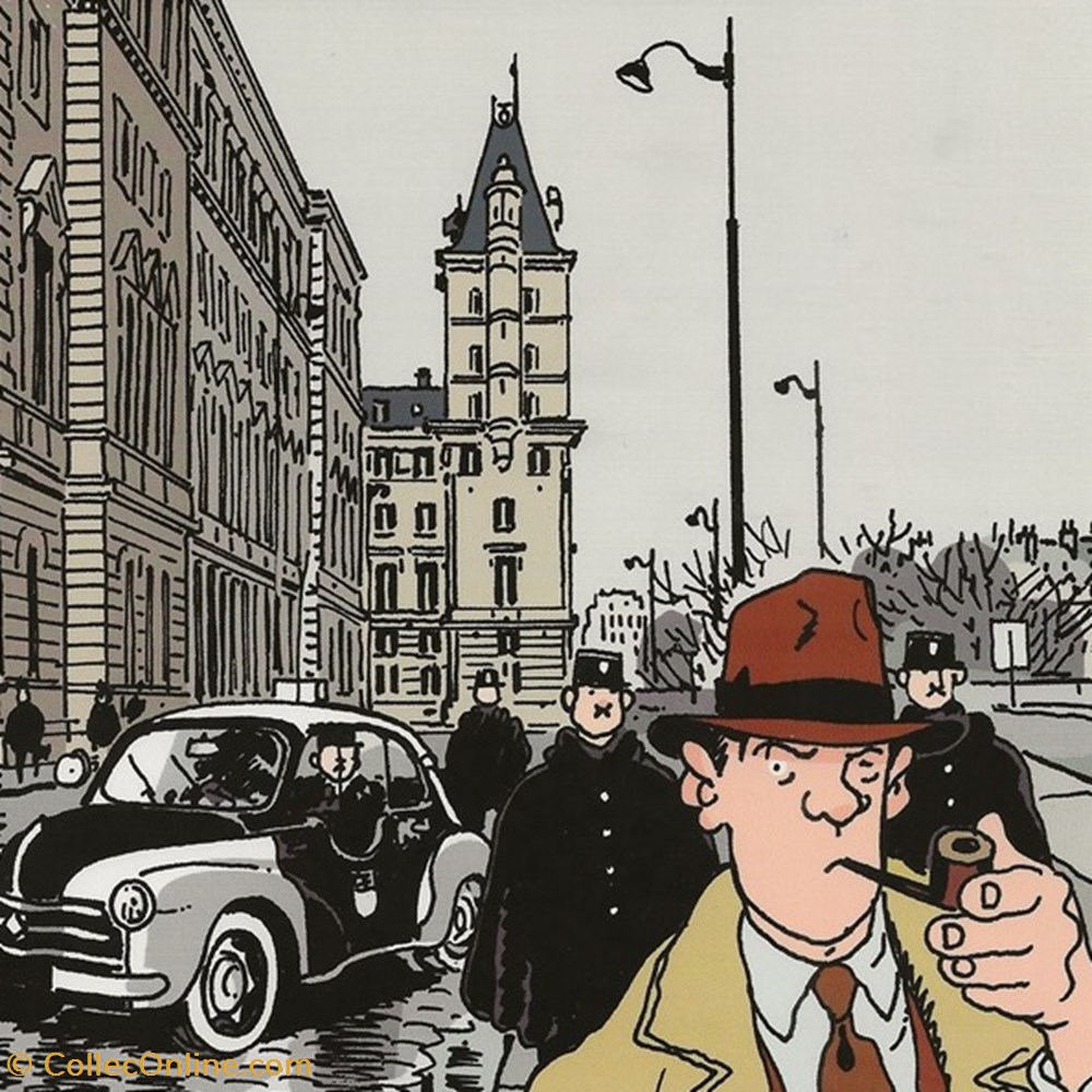 cartes postales bande dessinee nestor burma