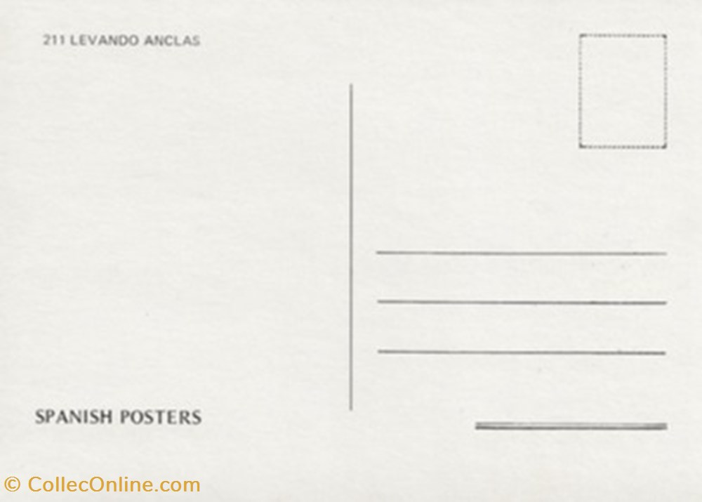 Levando anclas cartes postales autres levando anclas