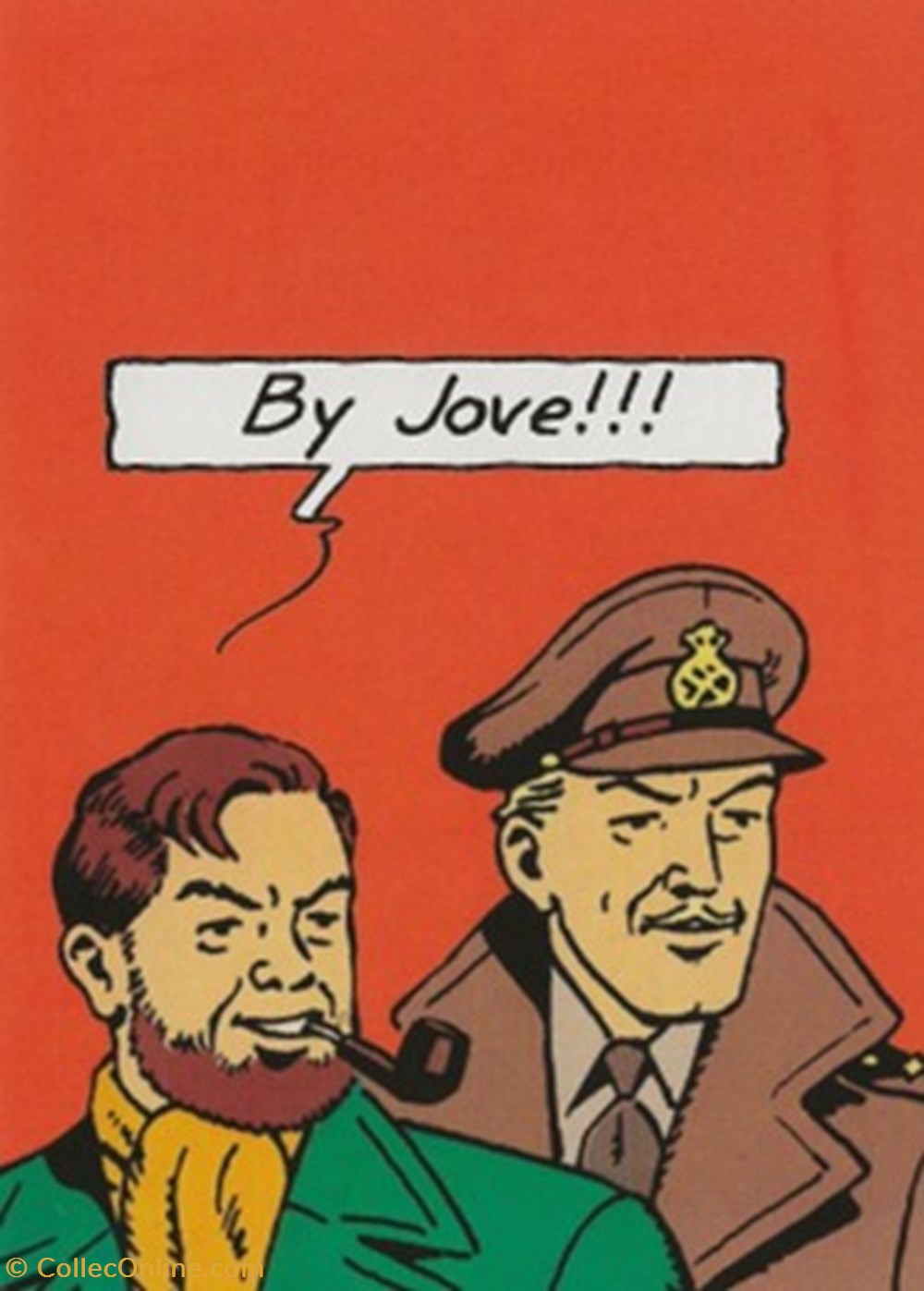cartes postales bande dessinee blake et mortimer