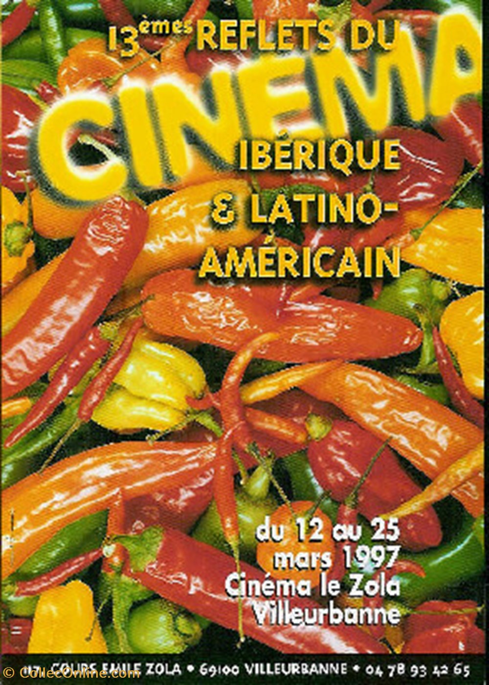 Villeurbanne Reflets du cinéma ibérique & latino américain 1997 cartes postales autres villeurbanne reflets du cinema iberique latino americain 1997