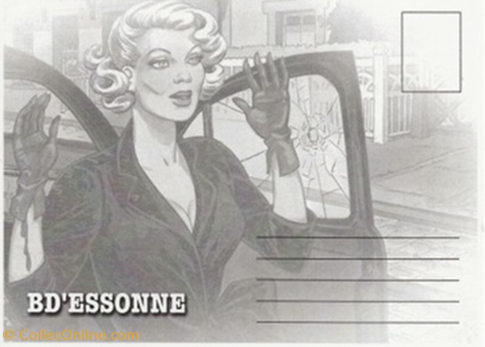 cartes postales bande dessinee igny 91 2009