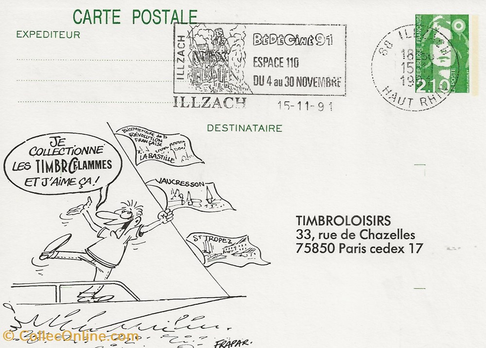 timbres illzach 68 1991 bedecine