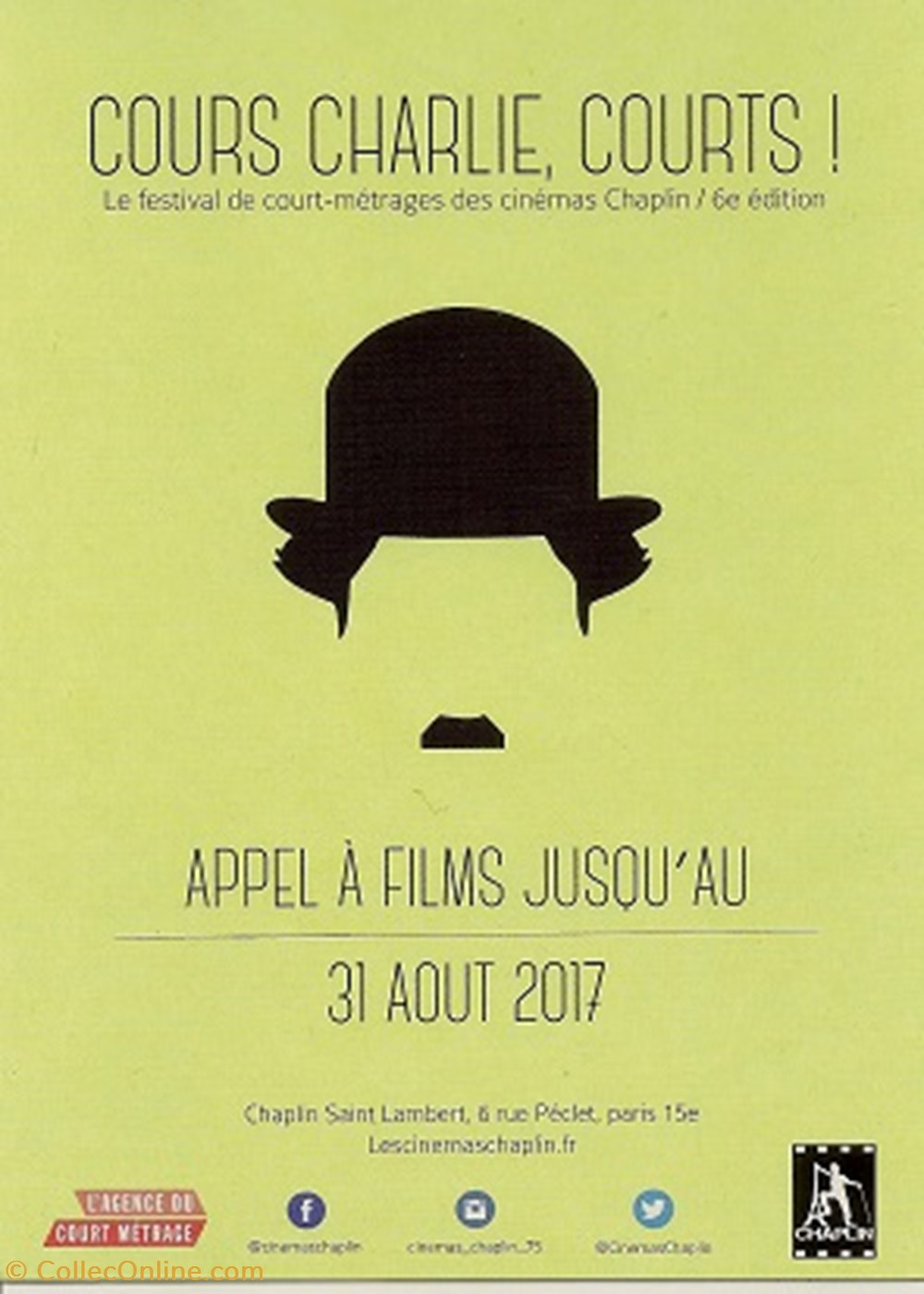 Paris cours charlie court 2017 cartes postales autres paris cours charlie court 2017
