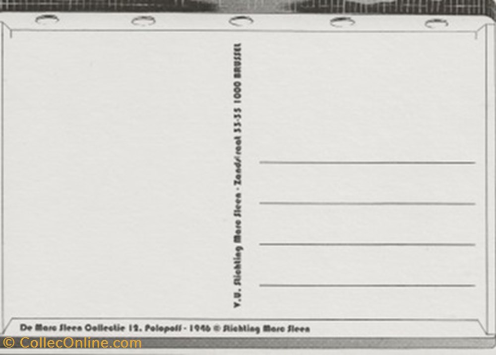 cartes postales bande dessinee marc sleen dessinateur