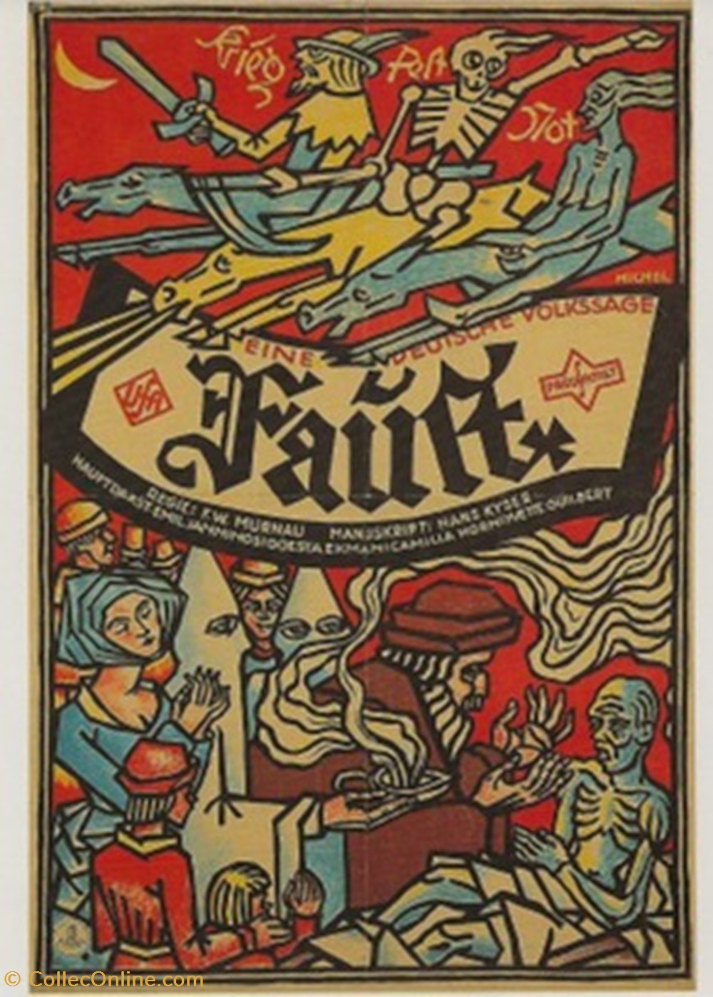 Faust cartes postales autres faust
