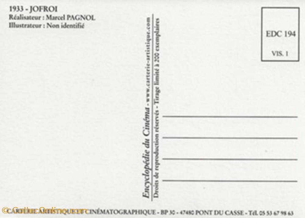 Joffroi cartes postales autres joffroi