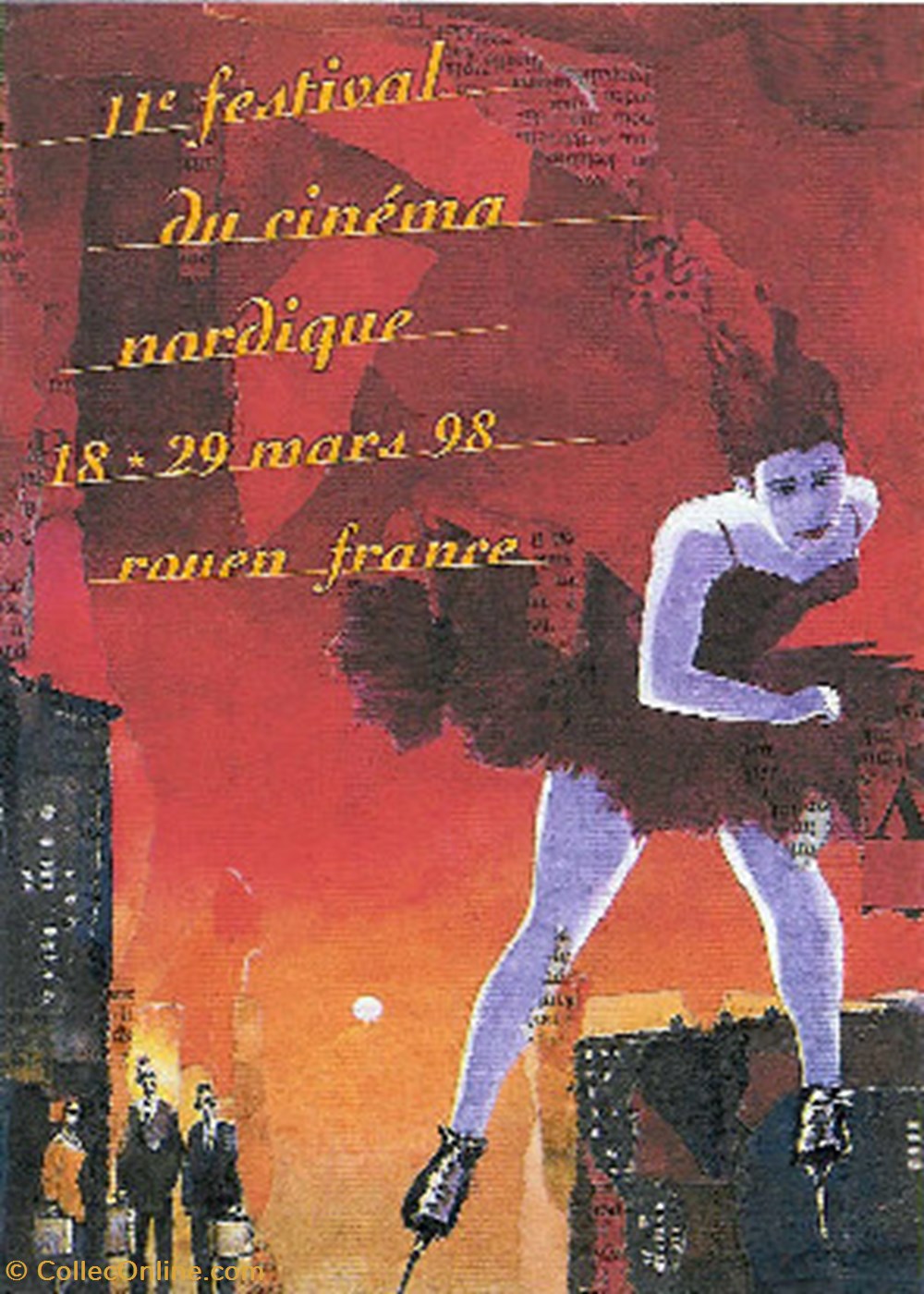 Rouen Festival du cinéma nordique 1998 cartes postales autres rouen festival du cinema nordique 1998