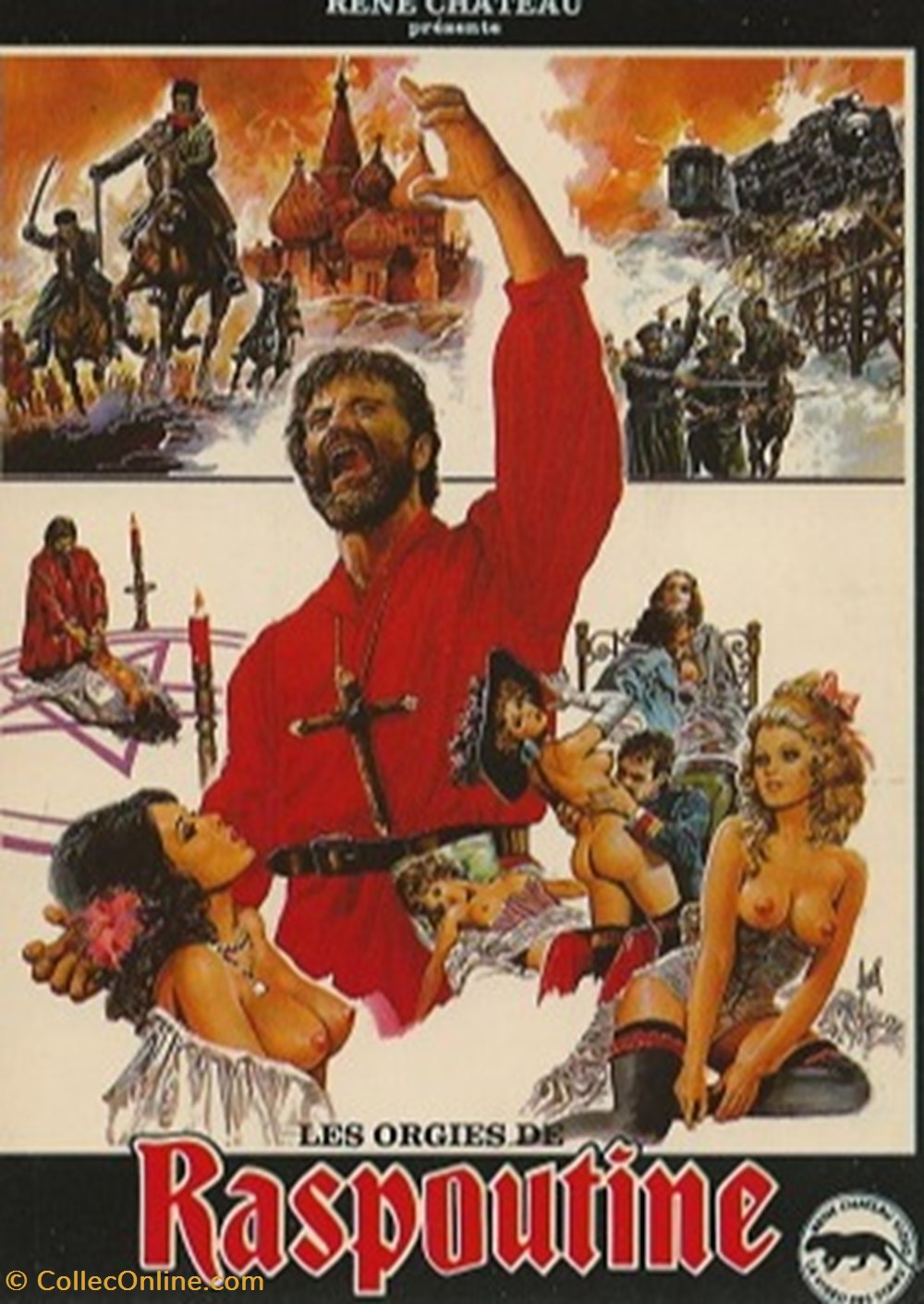 Les orgies de Raspoutine cartes postales autres les orgies de raspoutine