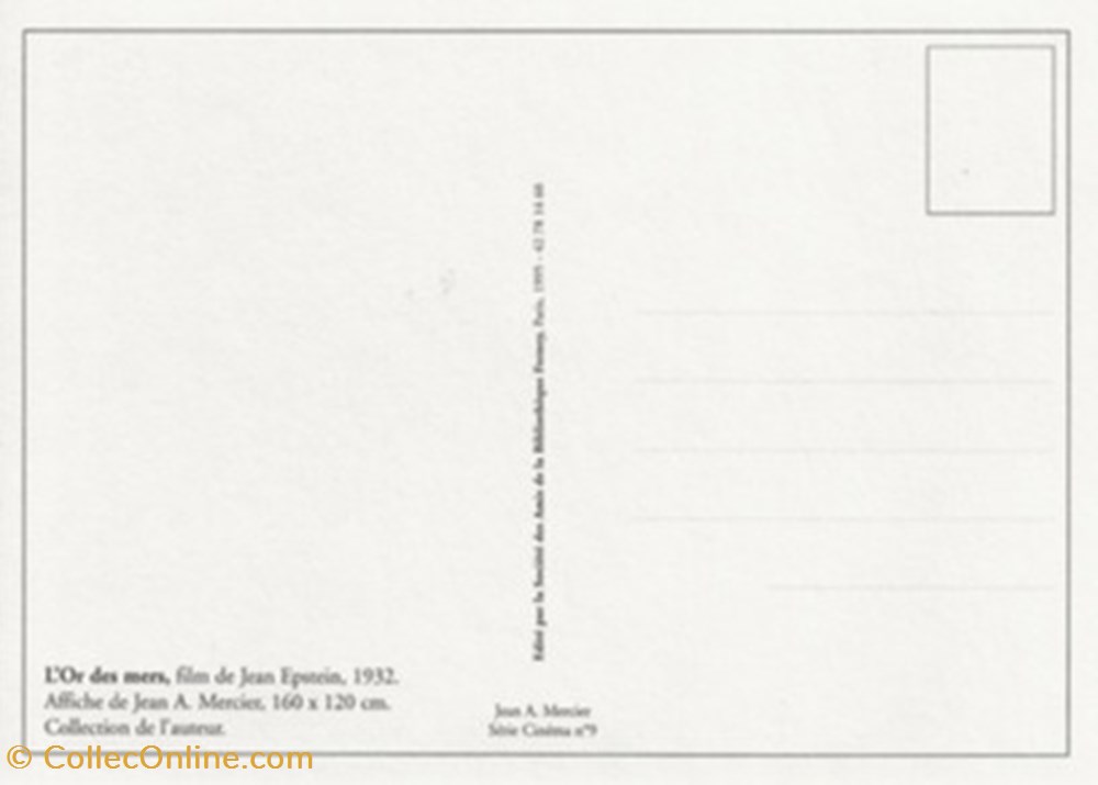 cartes postales autres l or des mers
