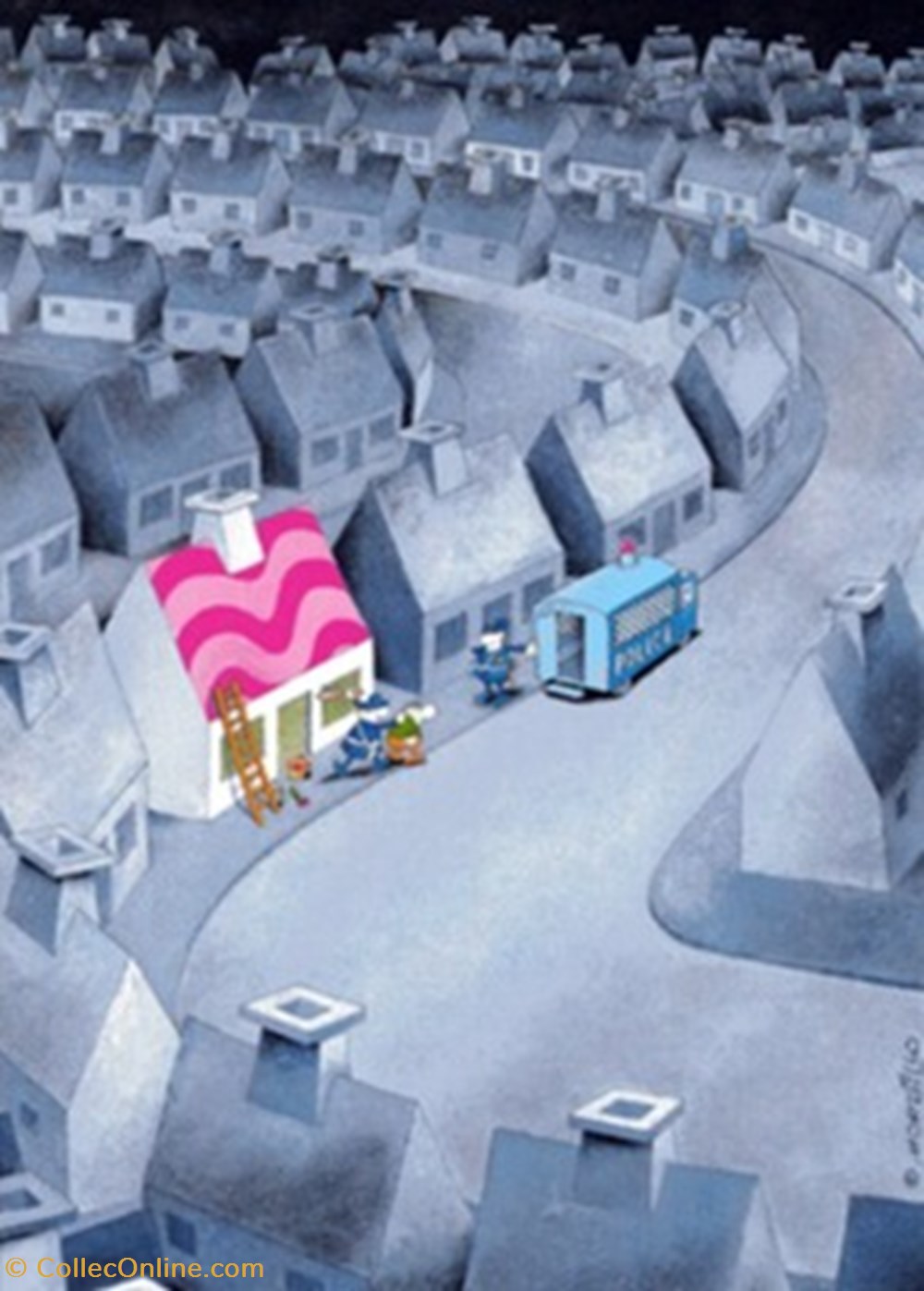Guillermo Mordillo cartes postales bande dessinee guillermo mordillo