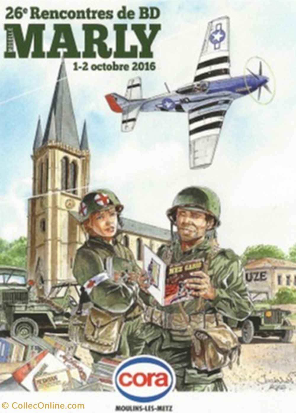 Marly (57) 2016 cartes postales bande dessinee marly 57 2016