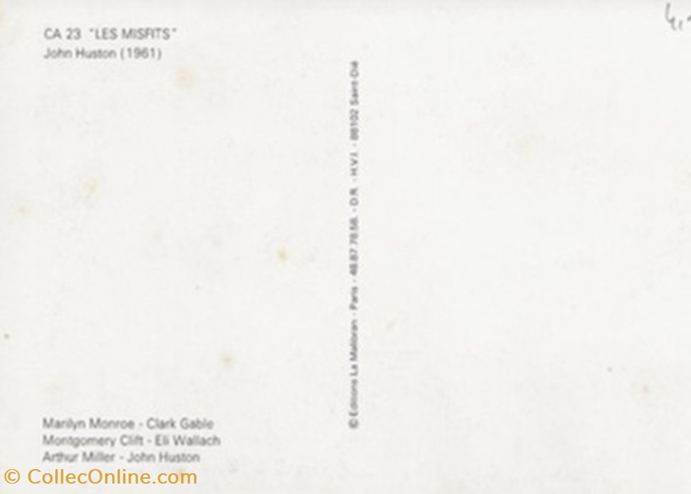 The misfits 4 cartes postales autres the misfits