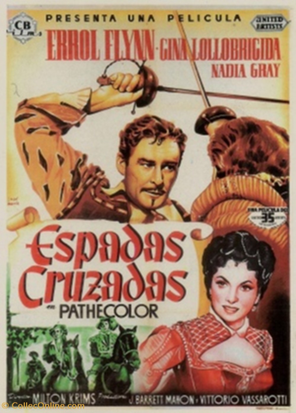 cartes postales autres espadas cruzadas