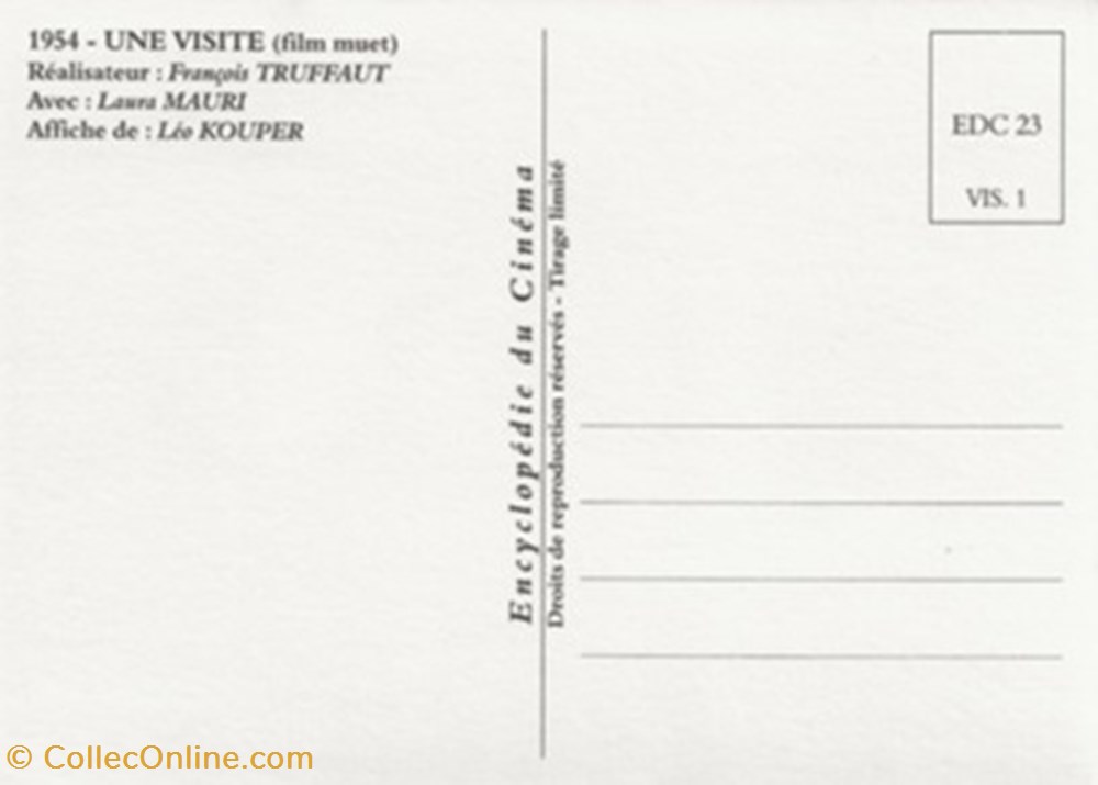Une visite cartes postales autres une visite