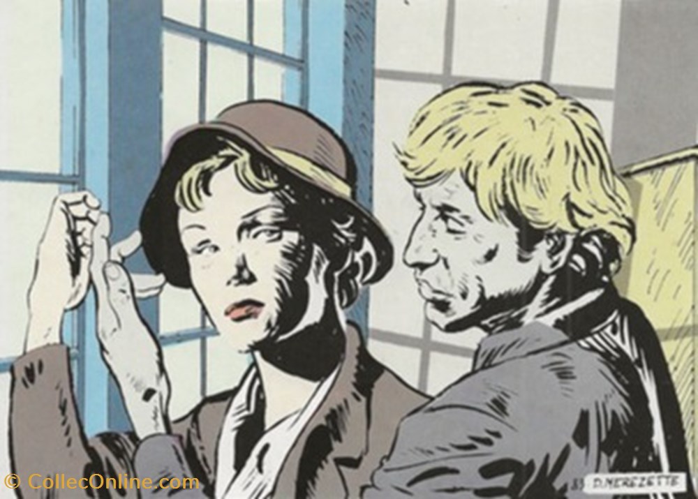 Denis Merezette cartes postales bande dessinee denis merezette