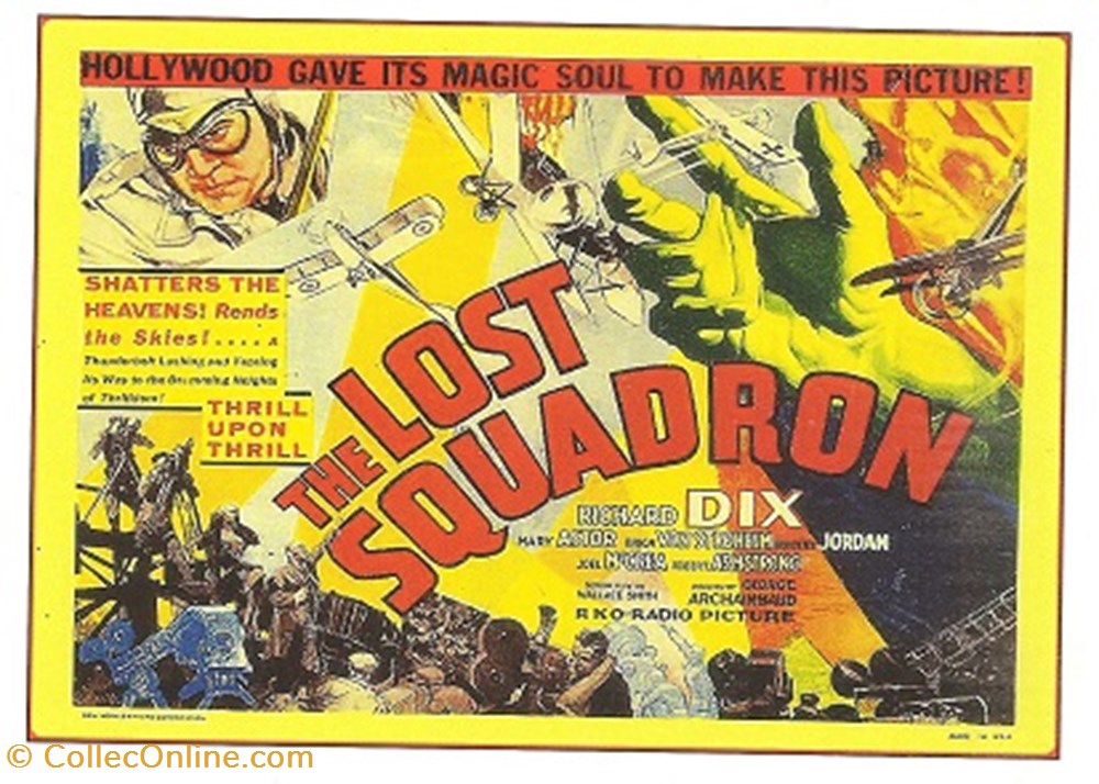 cartes postales autres the lost squadron