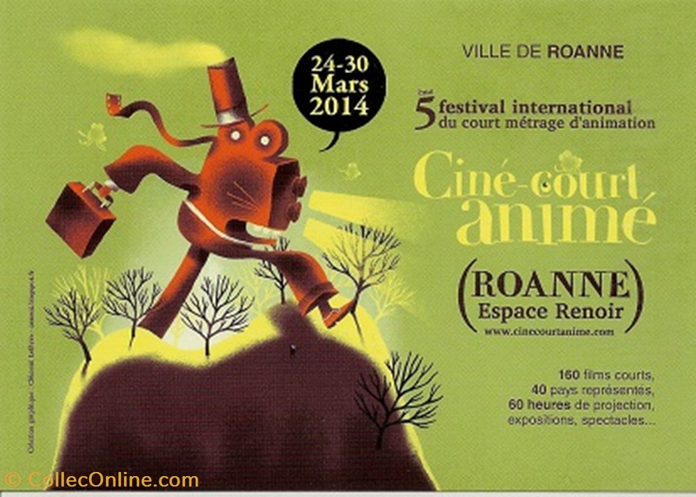 cartes postales autres roanne festival international du court metrage animation 2014