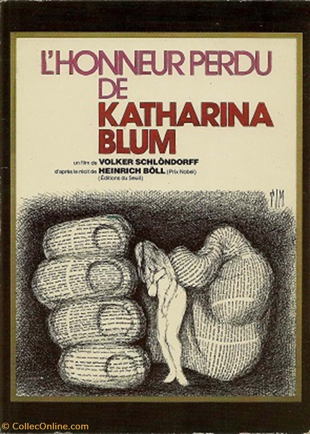 L'honneur perdu de Katharina Blum cartes postales autres l honneur perdu de katharina blum
