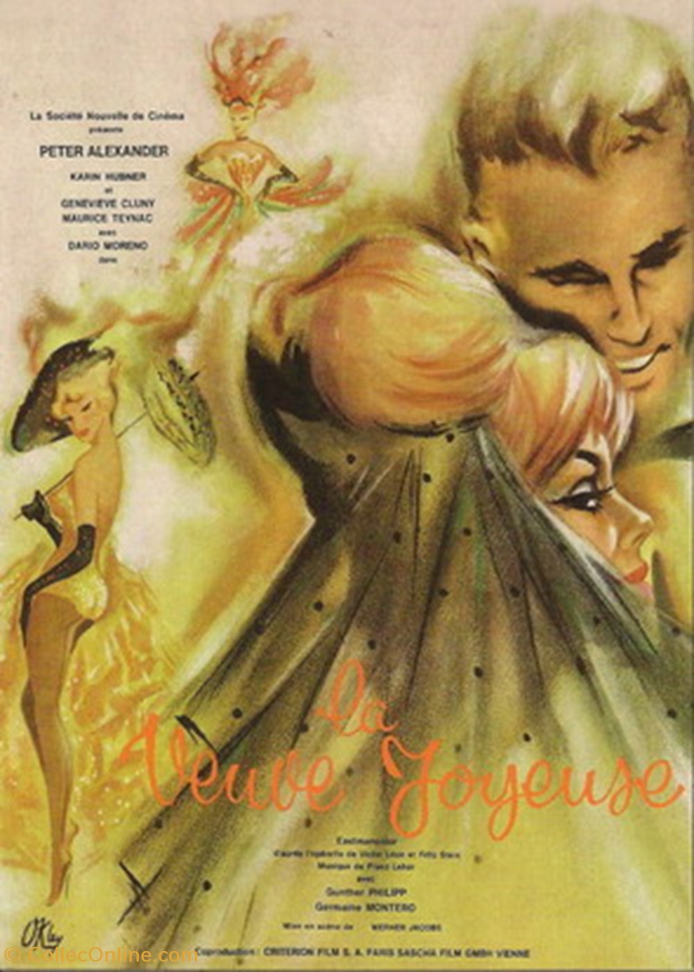 La veuve joyeuse cartes postales autres la veuve joyeuse