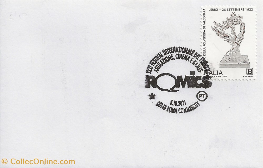 timbres roma italie 2023 xxx edizione romics