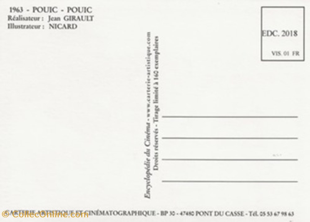 cartes postales autres pouic pouic