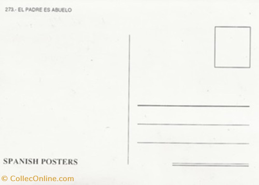 cartes postales autres el padre es abuelo