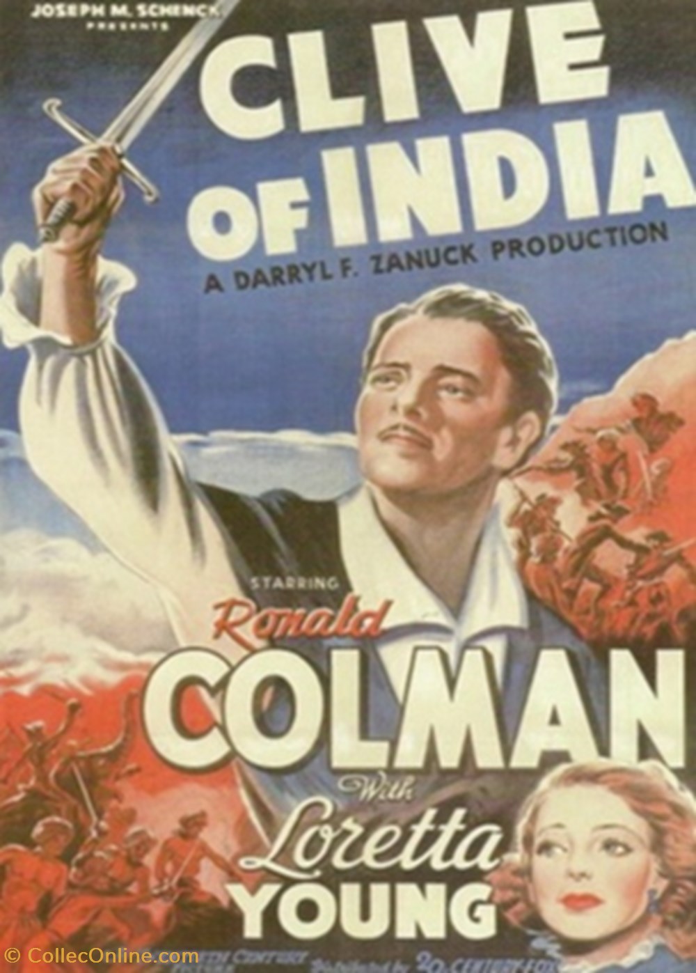 Clive of India cartes postales autres clive of india