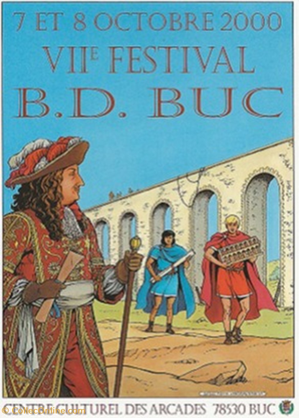 Buc (78) 2000 cartes postales bande dessinee buc 78 2000