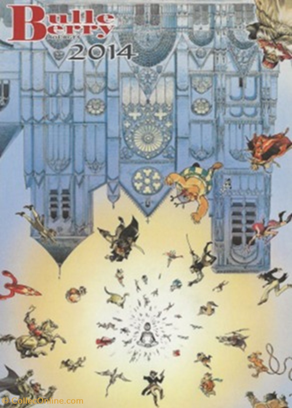 Bourges (18) 2014 cartes postales bande dessinee bourges 18 2014
