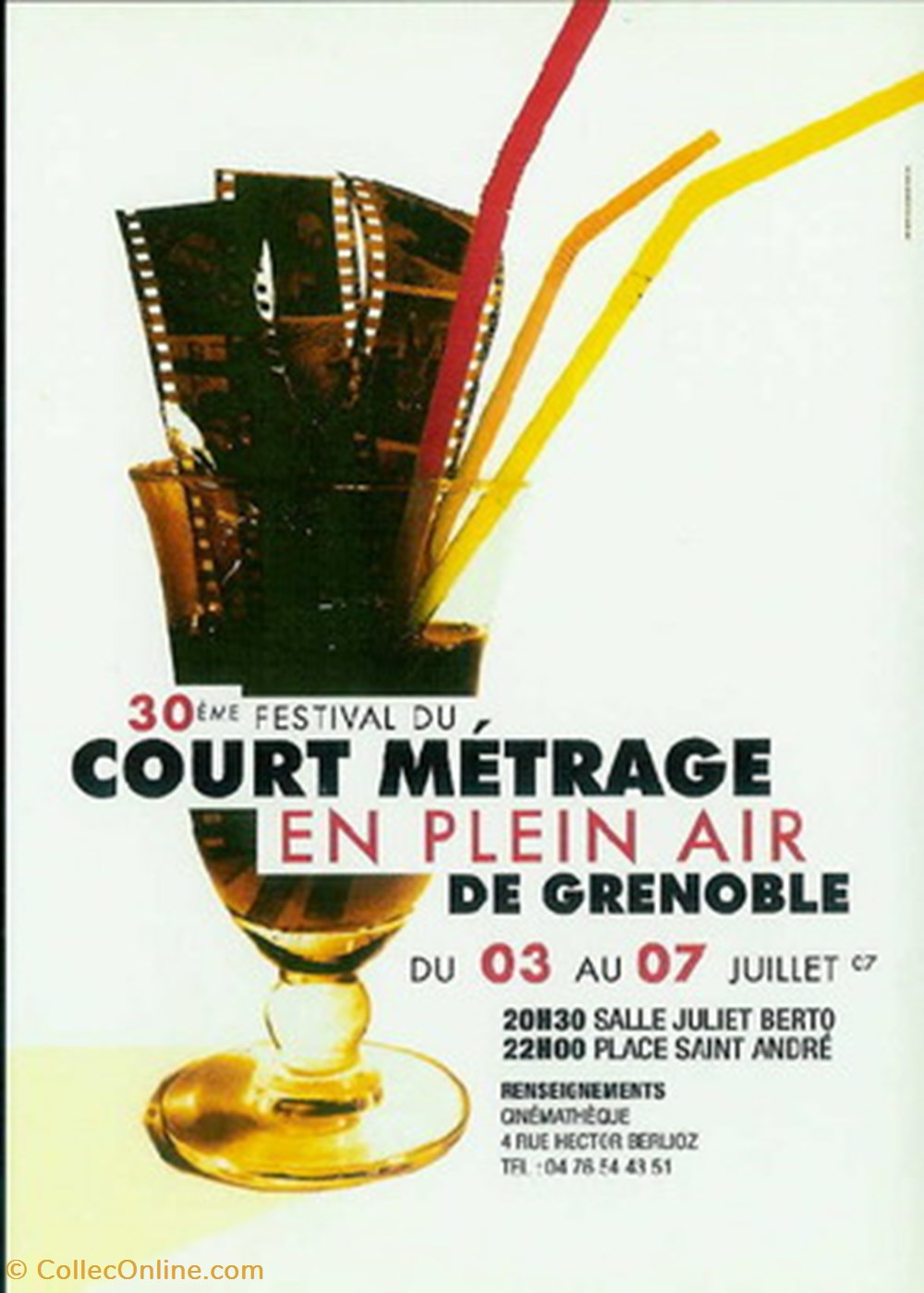 cartes postales autres grenoble festival du court metrage de plein air 2007
